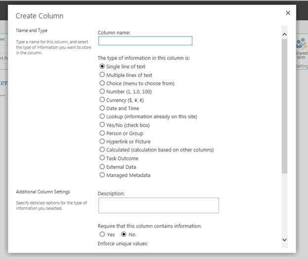 select type of column